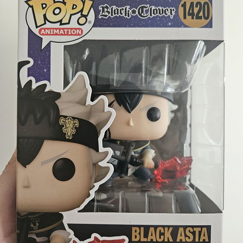 Black Asta Funko Pop #1420 like new with box