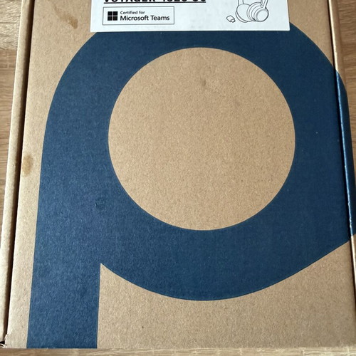 Poly Voyager 4320 UC wireless headset, certified for Microsoft Teams