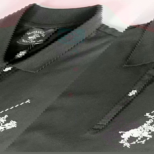 Beverly Hills Polo Club μπλούζα XL, σκούρο πράσινο χρώμα