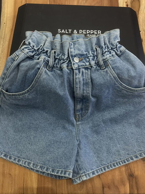Salt & Pepper Jeans shorts like new, size S, blue