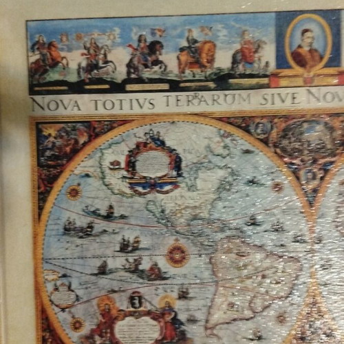 Atlas map like new, Italian language, 36x47.5 cm