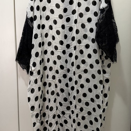 Kimono Elena Chalati like new, black and white
