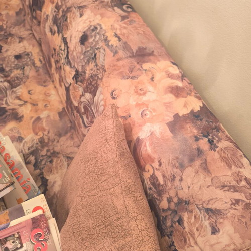 Sofa bed with sliding second bed used