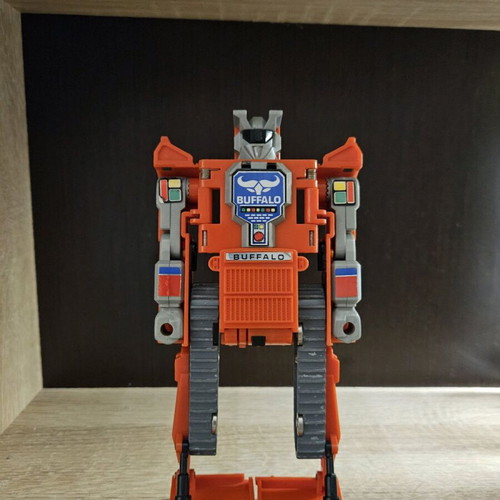 Transformers Bulldozer Buffalo figure used, 1980s