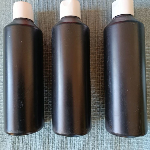 Storage bottles for photographic film liquids, set of 3, like new