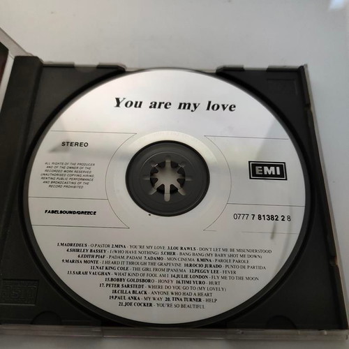You Are My Love EMI ANT1 CD like new, electronic genre