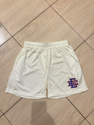 Erick Emmanuel shorts, white beige