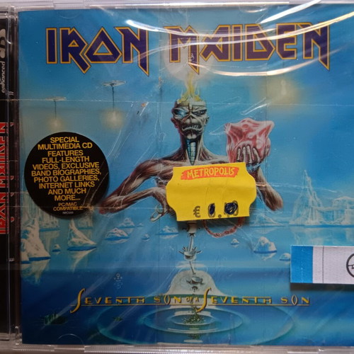 Iron Maiden Seventh Son of a Seventh Son Enhanced CD new, metal