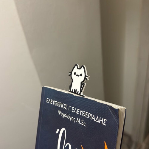 Cat bookmark new