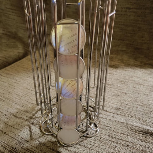 Capsule holder for 42 capsules like new, ergonomic space-saving