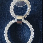 Silver earrings like new