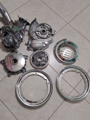 Vespa PK 50 σκούτερ 1982 μεταχειρισμένο, μπλε, χειροκίνητο