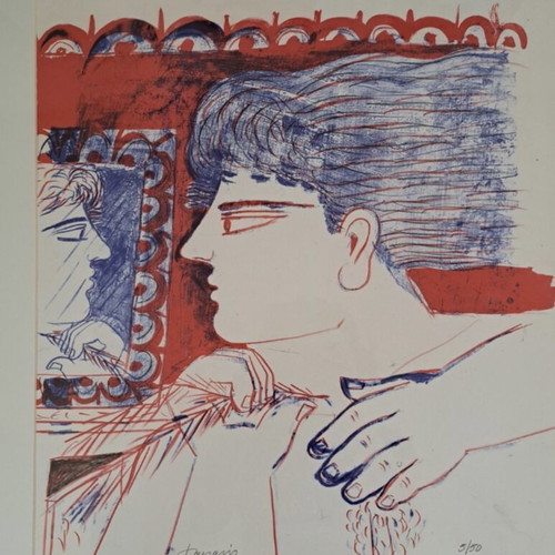 Lithograph by Fasianos new, limited edition of 50