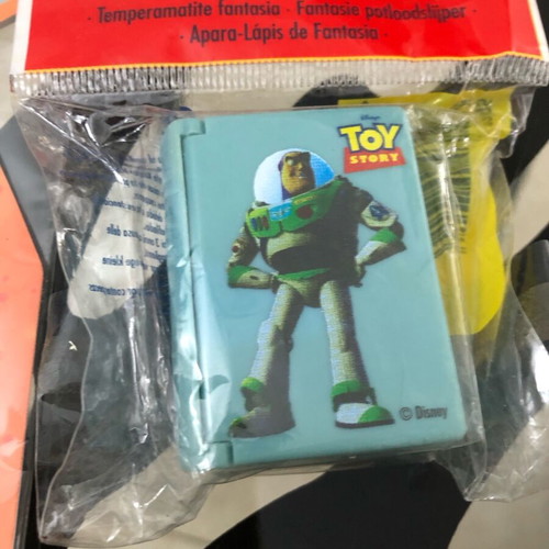Toy Story 2 Buzz school set with 2 small notebooks, pencil, ruler, eraser, sharpener new Disney Pixar
