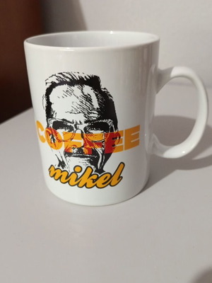 Mikel mug new with packaging