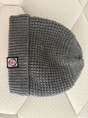 Superdry women's winter hat like new, grey, warm with fur lining