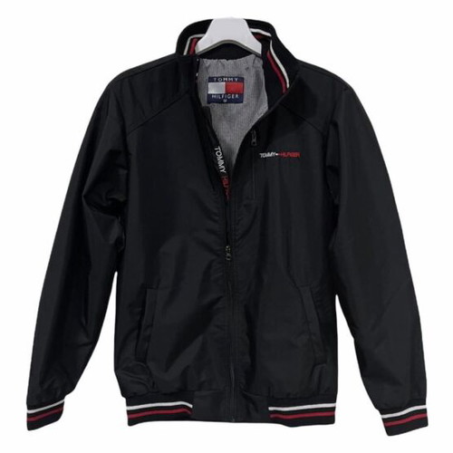 Tommy Hilfiger lightweight seasonal jacket new, dark blue and black