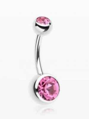 Navel earrings new from surgical steel 316L