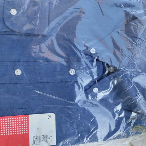 Shirts new XL pack of 3 in white and blue