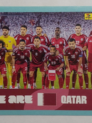 FIFA World Cup 2026 sticker Team Qatar new
