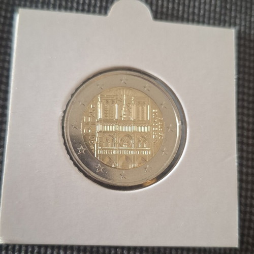 2 Euro Coin France 2025 Notre Dame Uncirculated