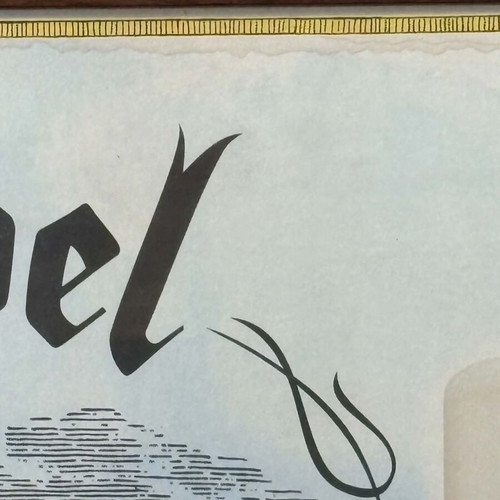 Tripel Karmeliet promotional sign