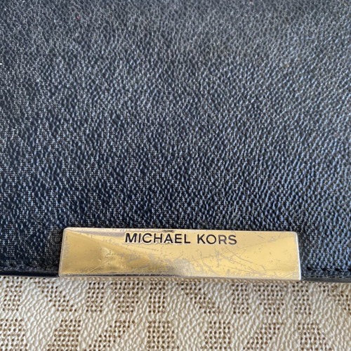 Michael Kors shoulder bag used, brown and black monogram