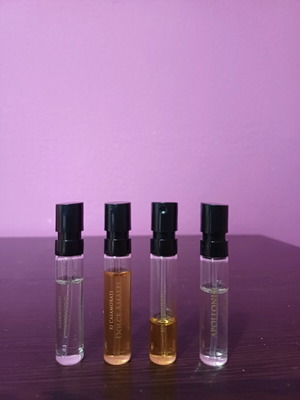 Xerjoff 2ml samples used, Casamorati Mefisto, Dolce Amalfi, Fiero, Apollonia