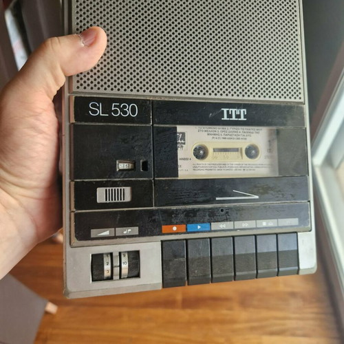ITT Schaub-Lorenz SL530 vintage portable cassette player 1986