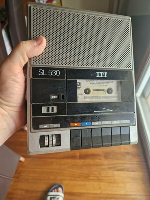 ITT Schaub-Lorenz SL530 vintage portable cassette player 1986