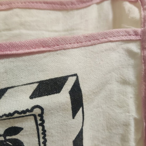 Vintage 80's Hanging Fabric Storage Organizer like new
