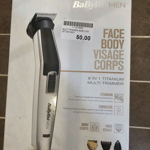 Babyliss new shaver with warranty