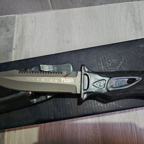 Tusa Titanium Knife X-Pert II Ti new, unused