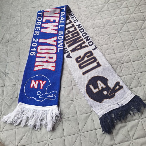 American Football Bowl London 2016 fan scarf like new