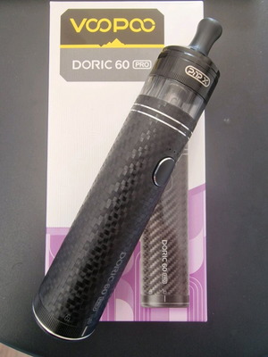 Voopoo Doric 60W Pro new, carbon fiber design