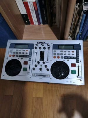 Κονσόλα Samay DJ IO5 διπλή CD μεταχειρισμένη χωρίς καλώδια