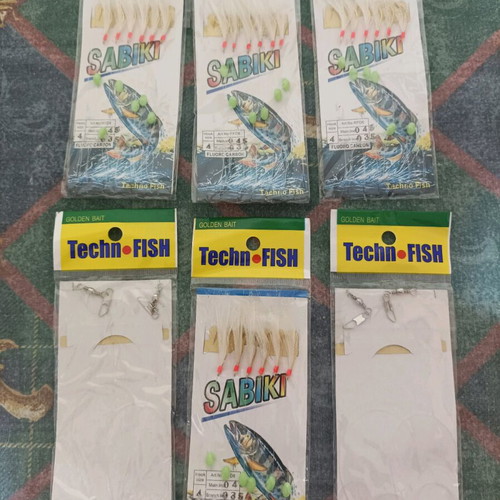 Fishing rig new, all six together
