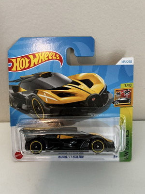 Hot Wheels Bugatti Bolide καινούργιο, χρώματα μαύρο κίτρινο