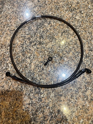 High-pressure brake master cylinder hose for motorcycle new 1.20mm 360°