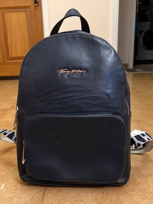 Tommy Hilfiger blue backpack