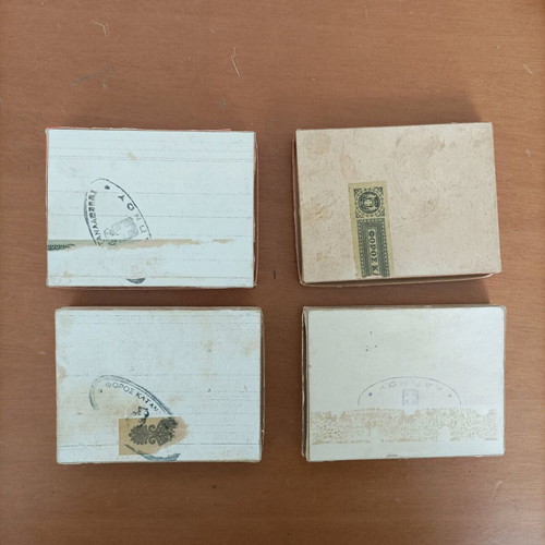 Vintage cigarette boxes used, collectible