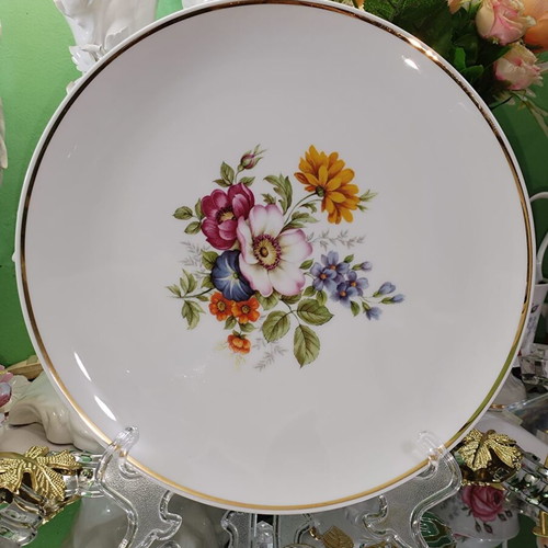 Porcelain platter Fürstenberg Bavaria like new