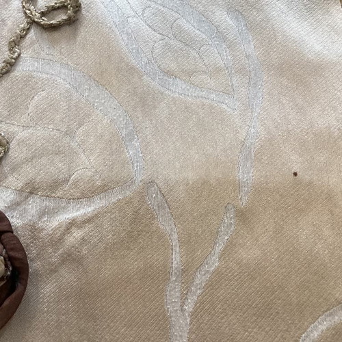 Table runner handmade with fabric composition, new
