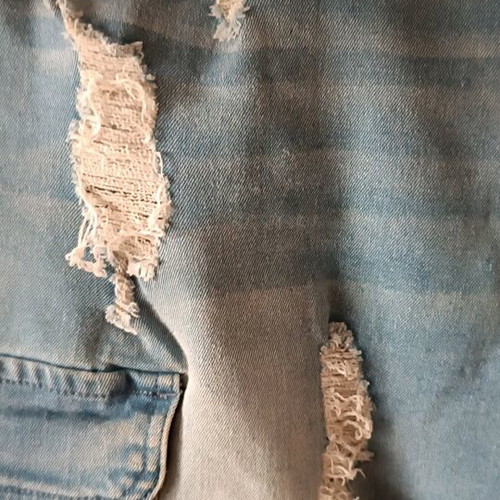 Shein women's cargo jeans like new, medium faded, size XXL
