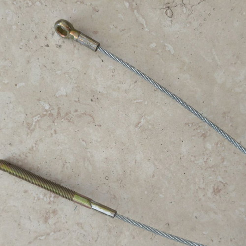 Handbrake cable Fiat 124 new, front part