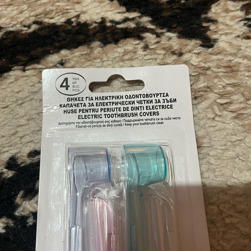 Electric toothbrush covers new, set of 8 from Jumbo