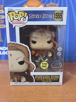 Funko Pop Animation 1555 Black Clover Fuegoleon Glow In the Dark figure new