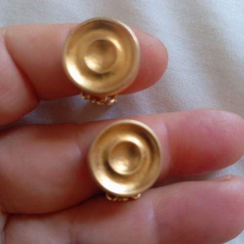 Craft vintage clip-on earrings, Coro