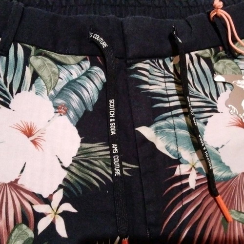 Scotch & Soda unisex linen bermuda shorts new, size 16