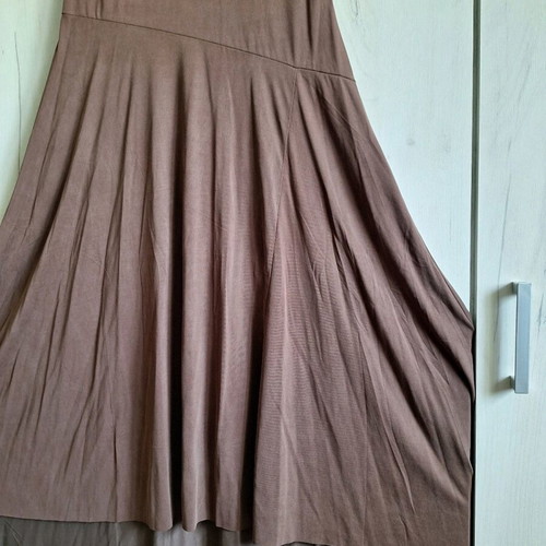 ZARA dress new, size L, brown, asymmetric length